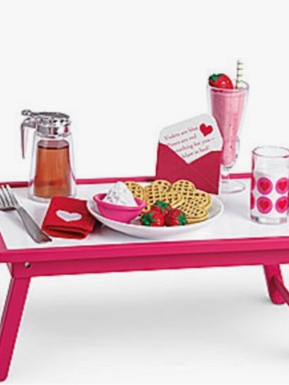 American girl doll breakfast in bed set